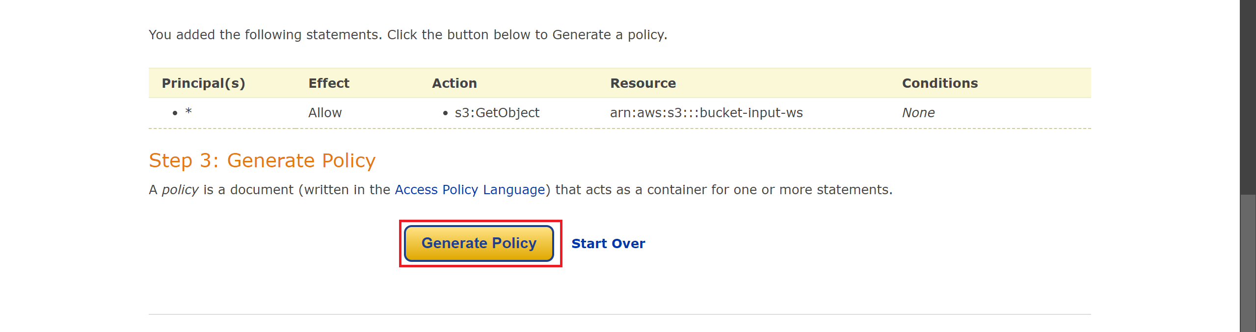 policy